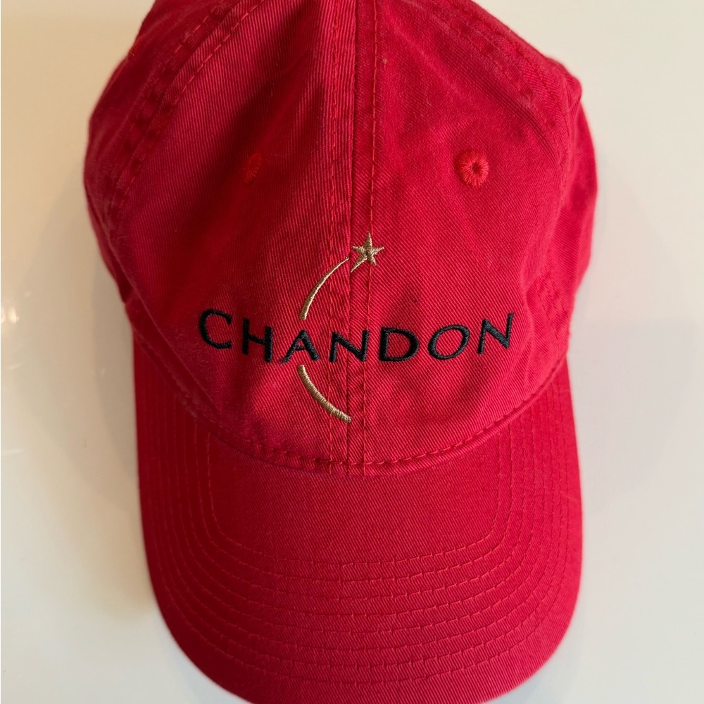 Chandon Red Baseball Cap